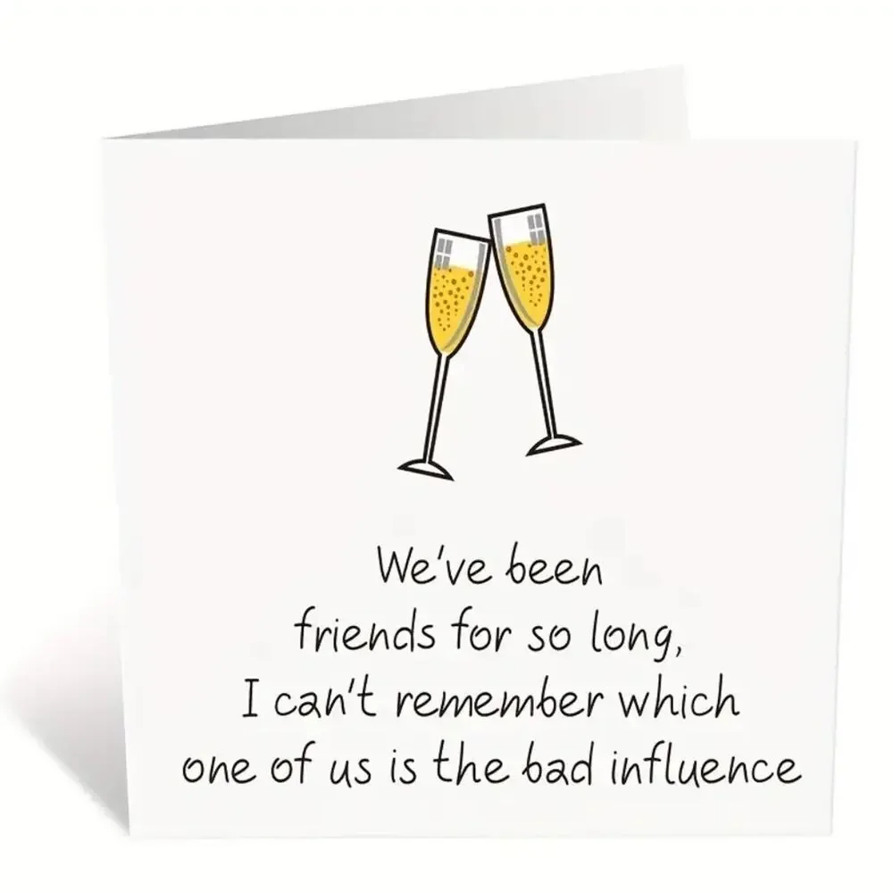 Birthday, Friendship Day, Funny Card - 6